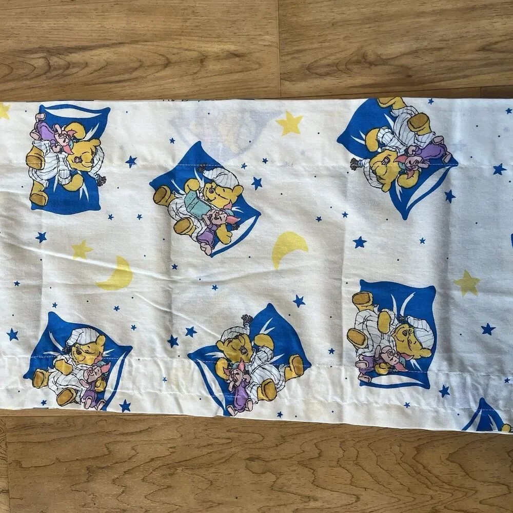 Winnie The Pooh Window Valance Curtain Topper Single 46” x 12”