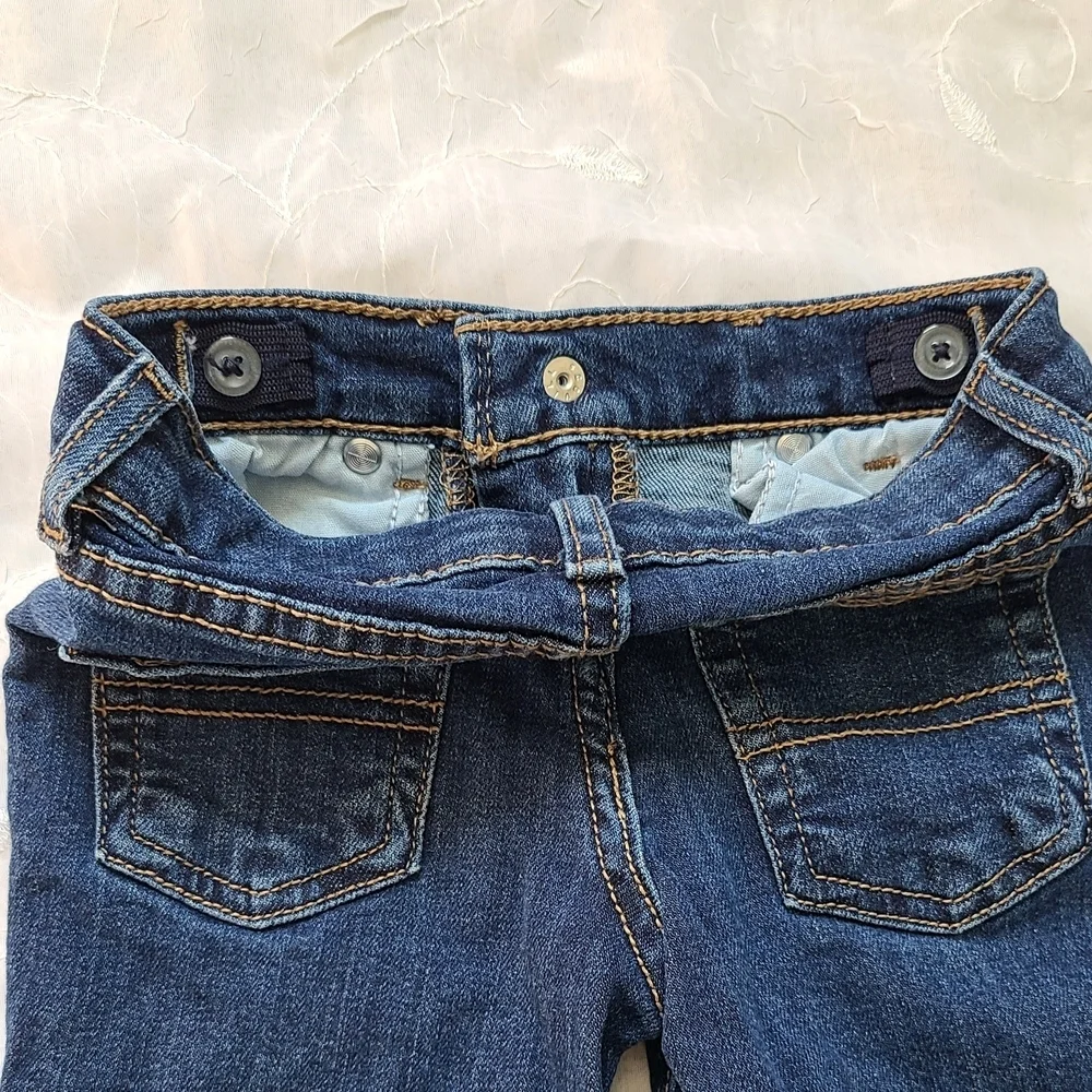 Jumping Beans Blue Straight Leg Jeans with Classic Style For Boys