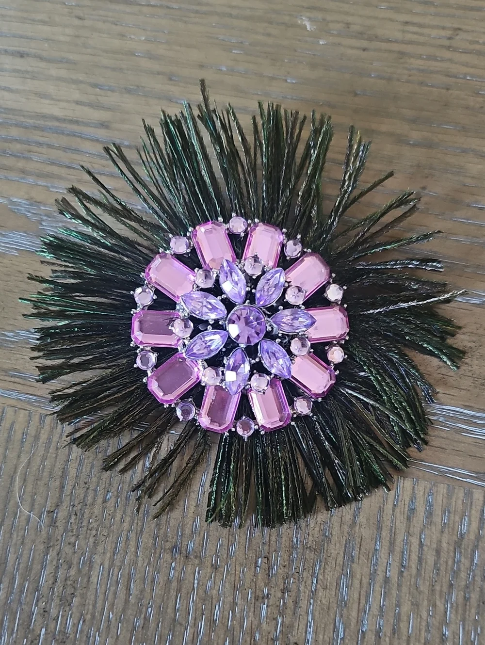 Rhinestone Brooch