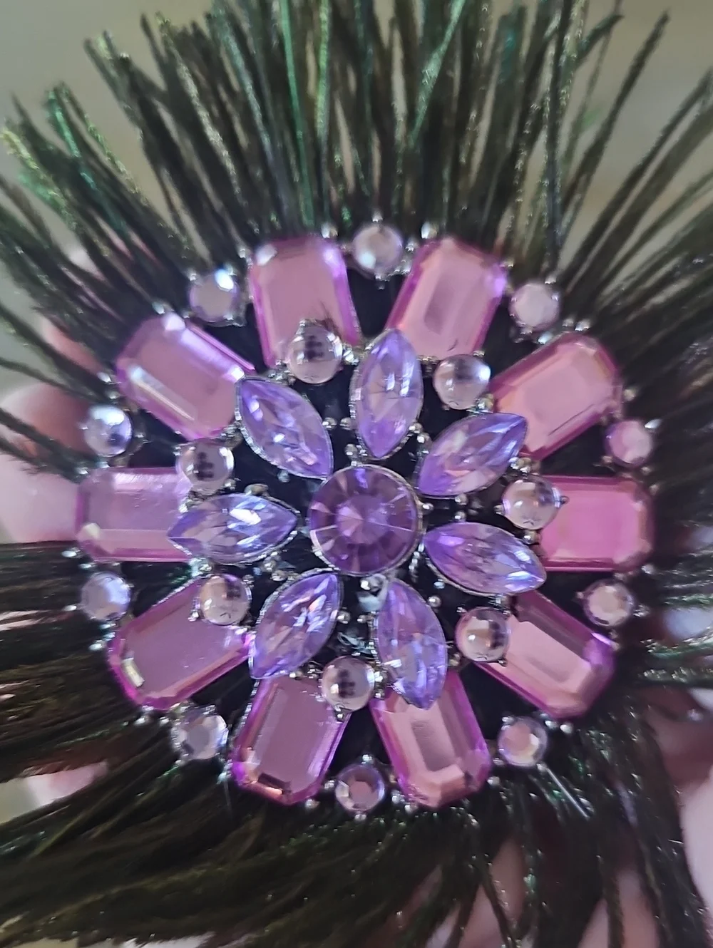 Rhinestone Brooch