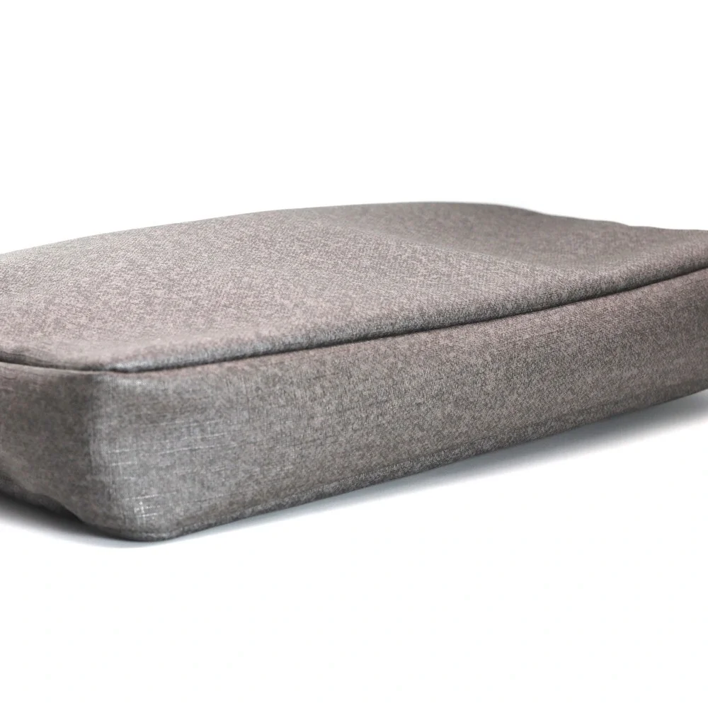Tumi Laptop Sleeve Medium Grey Heathered Padded Tech Case Bag 13x9
