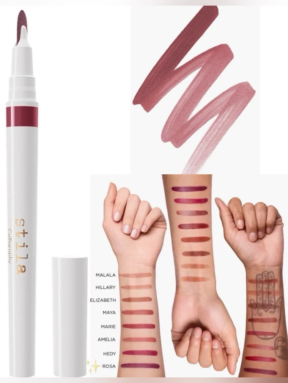 Stila calligraphy lip