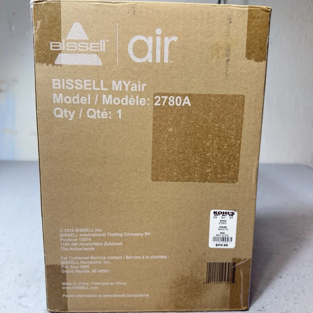 Bissell 2780a myair