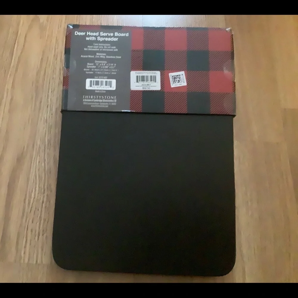 Thirstystone finished black