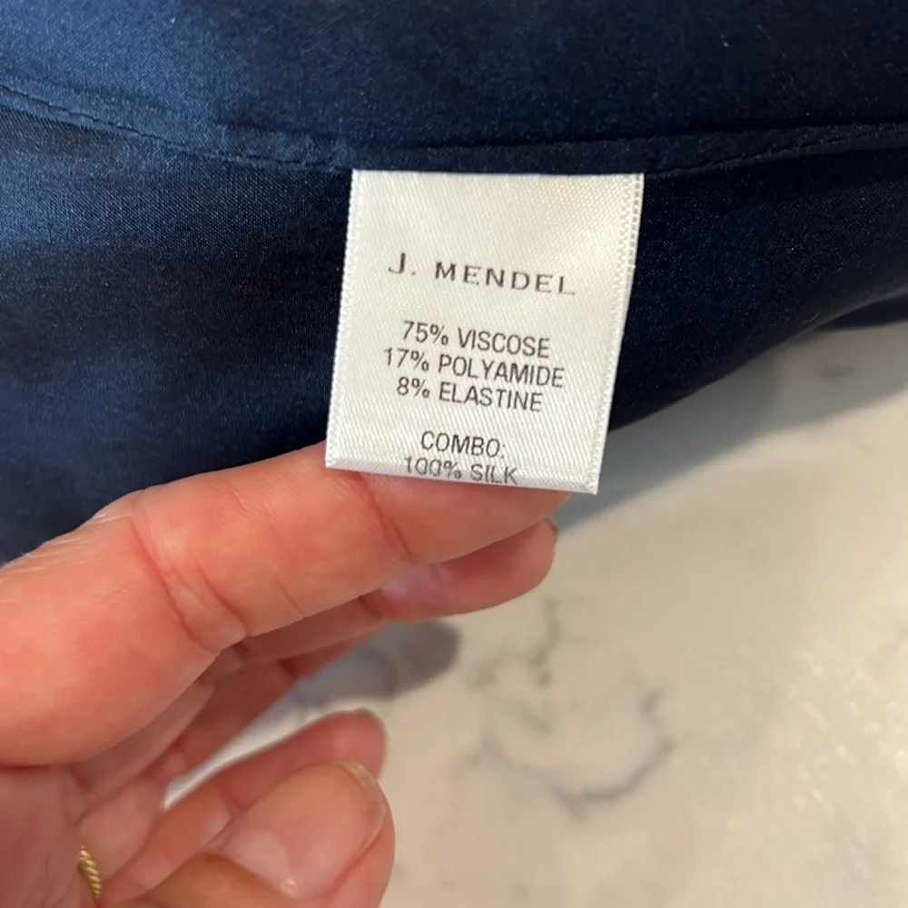 J. Mendel dress. Gorgeous royal blue. Sz 4