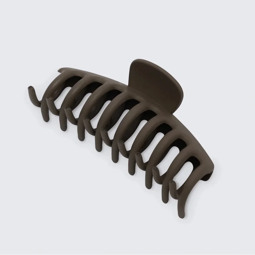 Espresso Brown 4.0” Banana Claw Clip