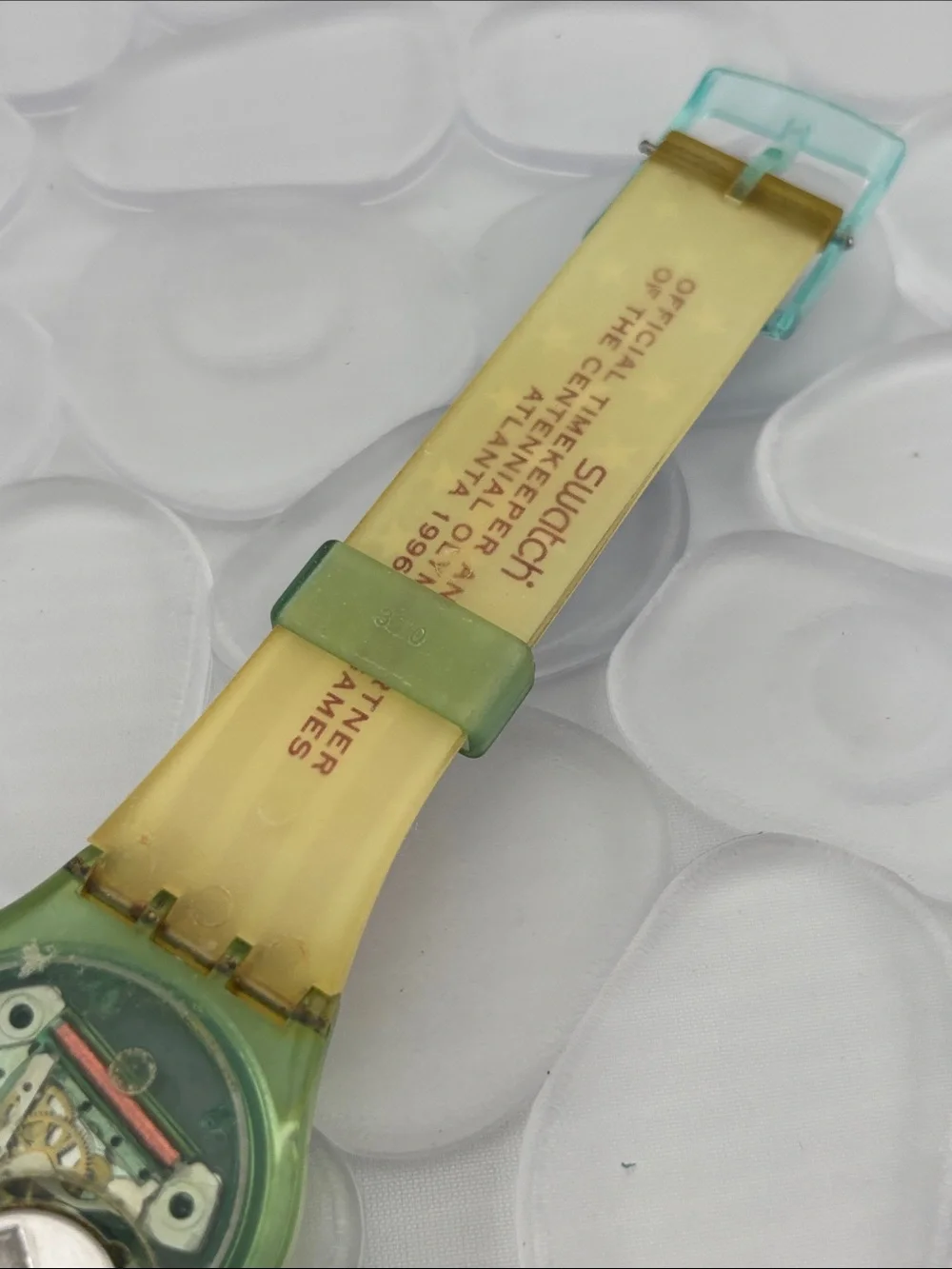 Swatch owned worn battery