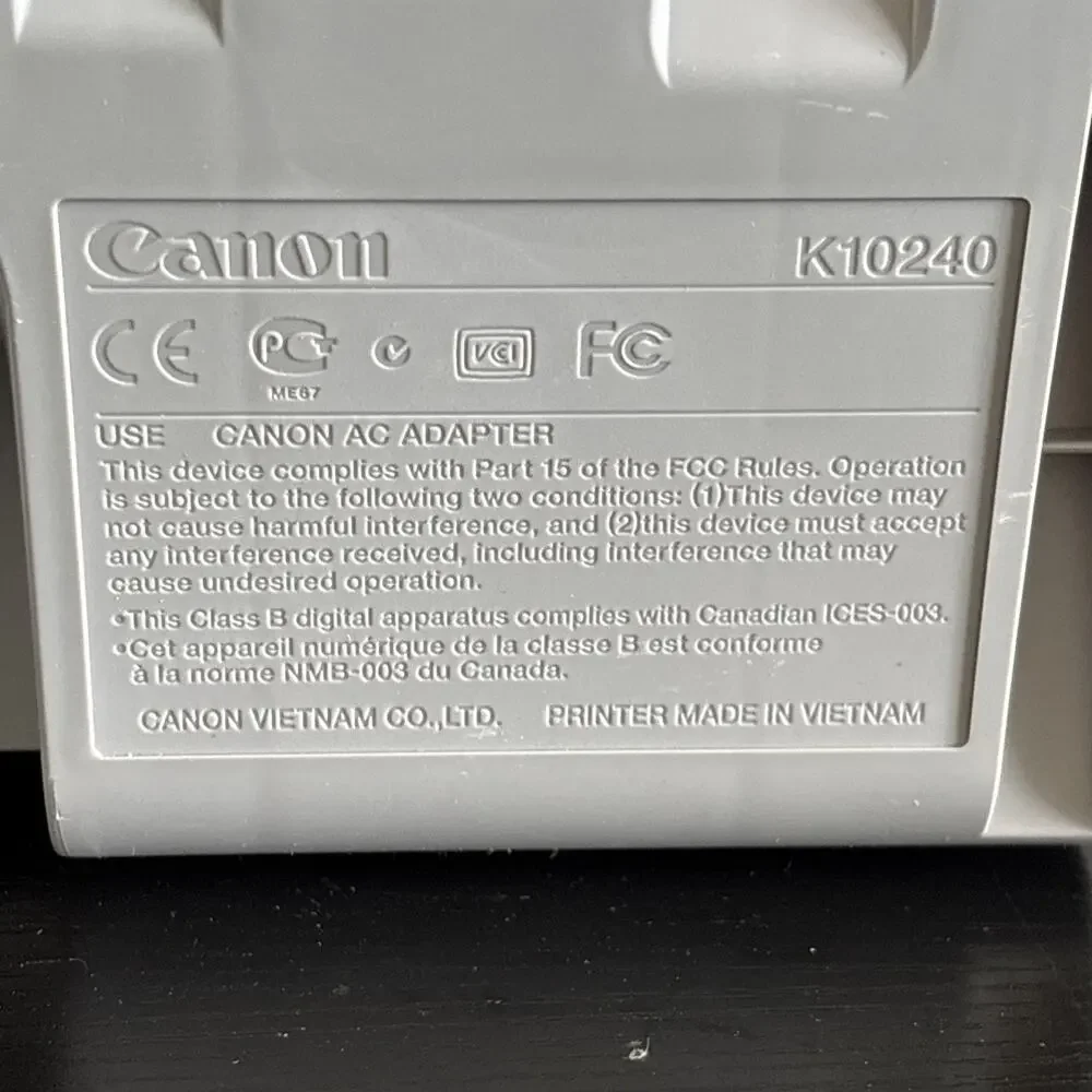 Canon pixma ip1500