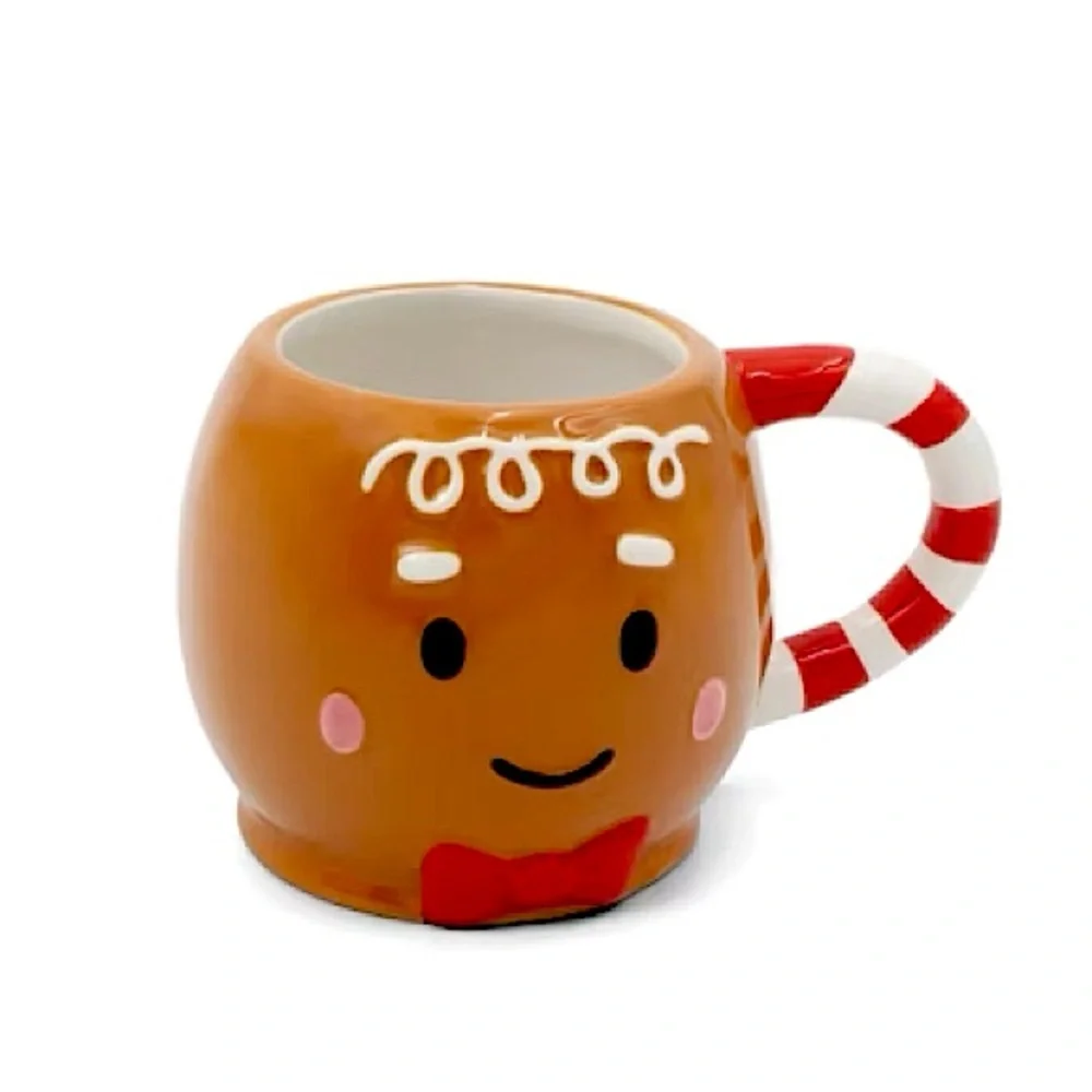 🆕 Target Gingerbread Man Mug Coffee Cup, Ceramic Mug Christmas Holiday Decor