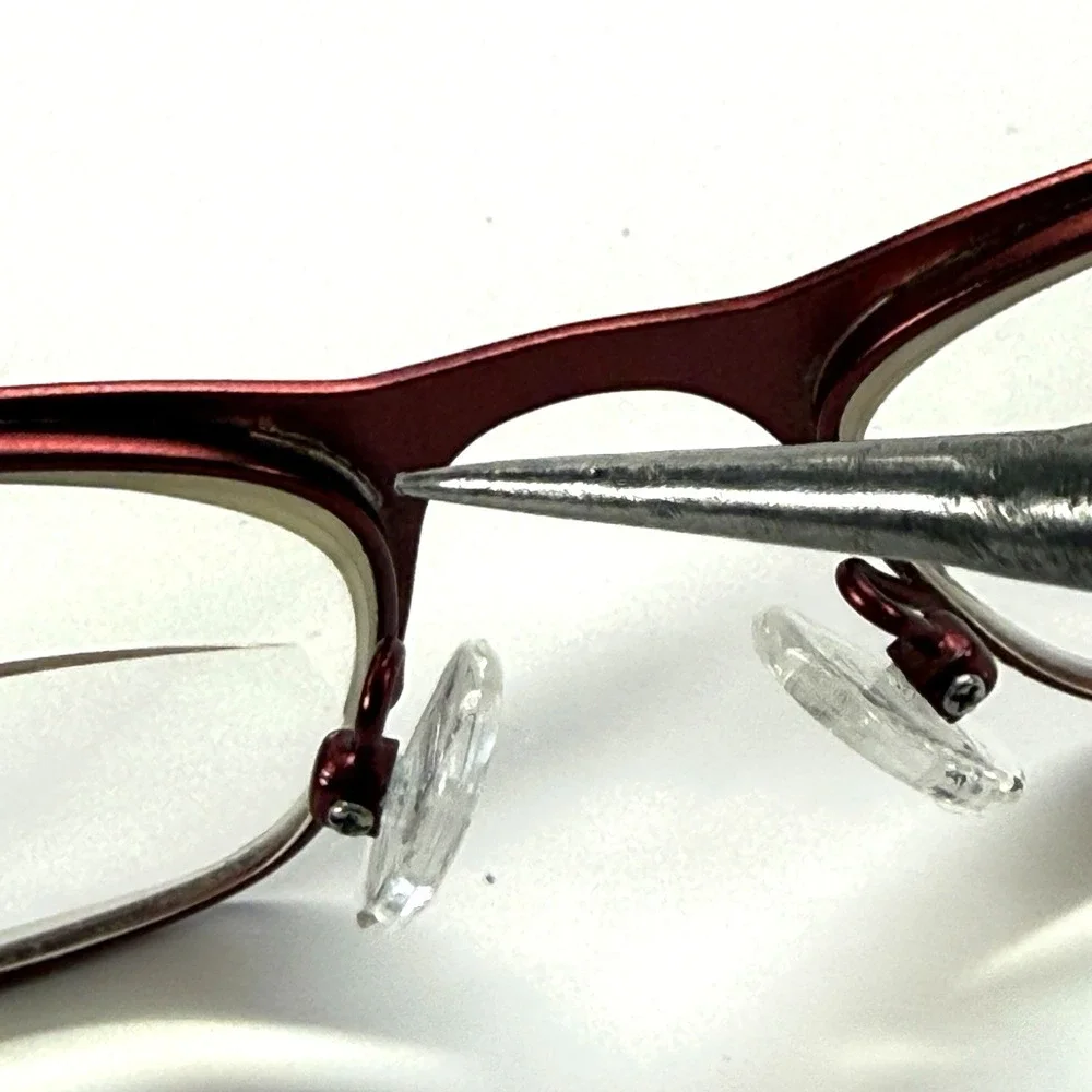LAURA ASHLEY Caroline Eyeglasses Frame Only 53-17-135 Dark Burgundy Red Full Rim