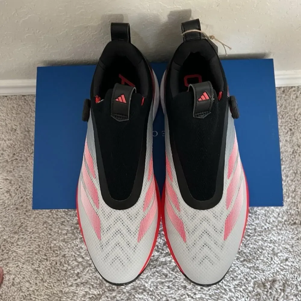 Adidas Adizero ZG BOA Golf Cloud White Lucid Red Cleats IH9896 Men Size 10.5 NWT
