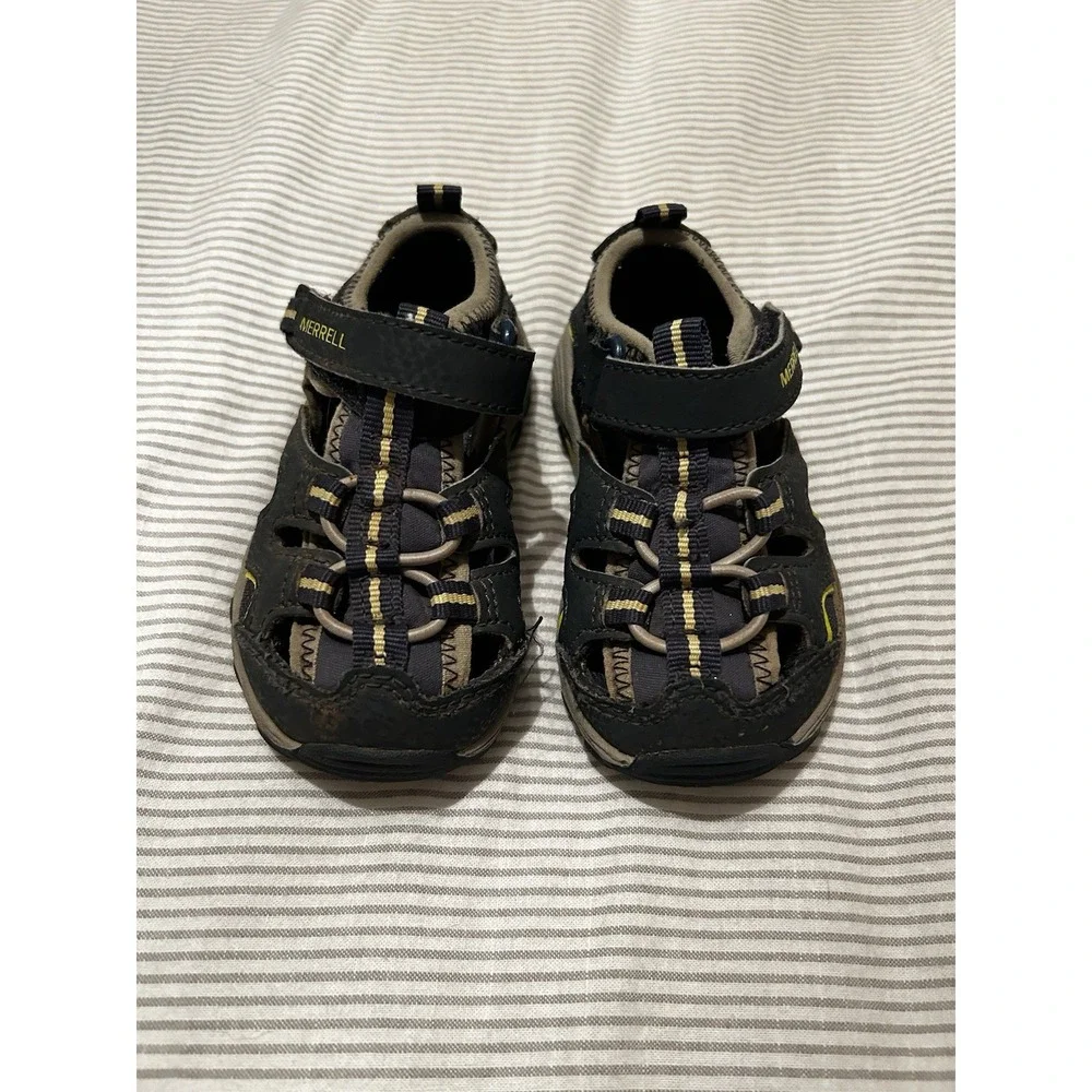 Merrell Hydro Sport Hiker Waterproof Sandals Toddler Boys‎ Size 5 Blue Shoes