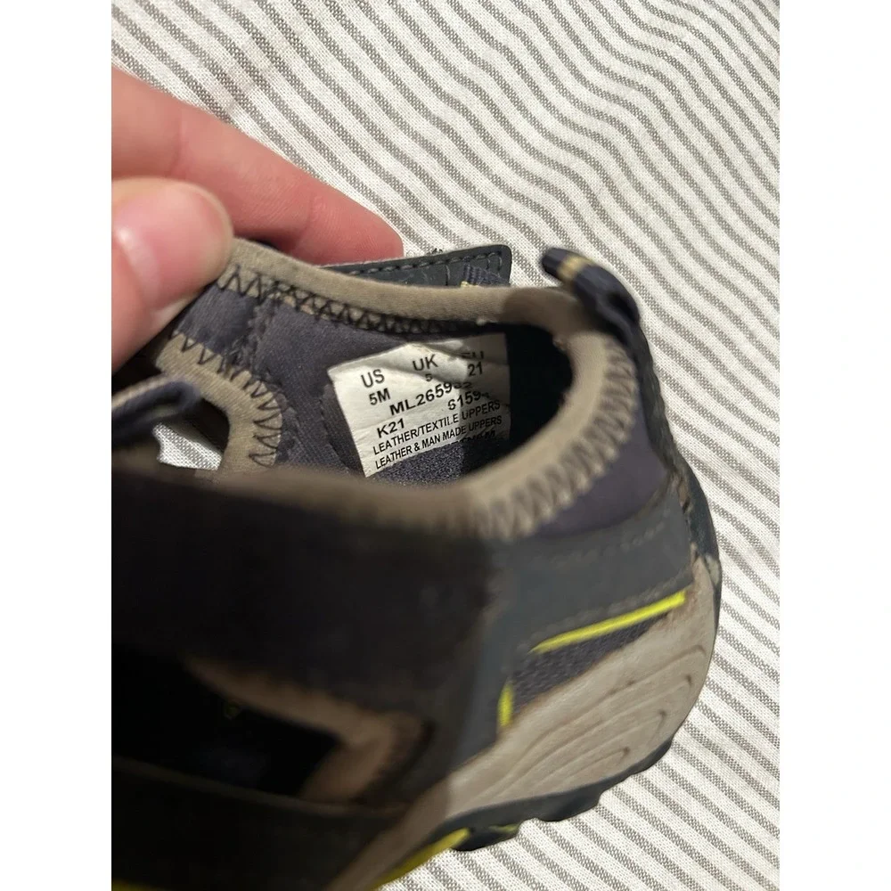 Merrell Hydro Sport Hiker Waterproof Sandals Toddler Boys‎ Size 5 Blue Shoes