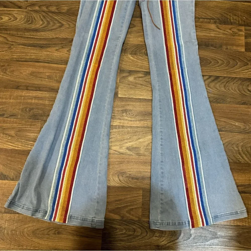 FN Feeling Groovy Denim Pant Set