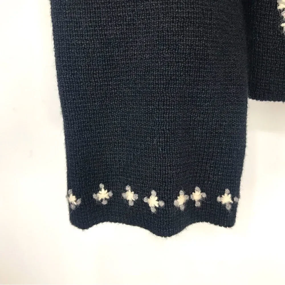 Woolrich black knit