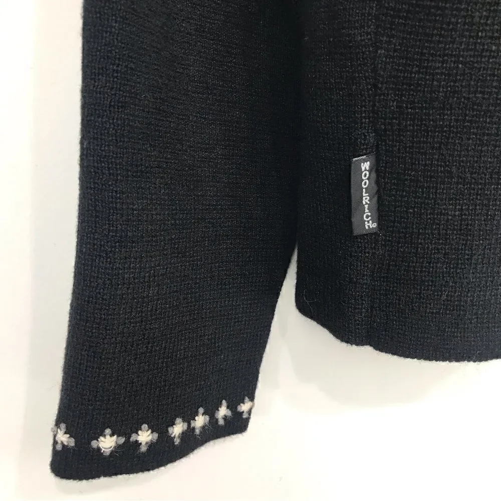 Woolrich black knit