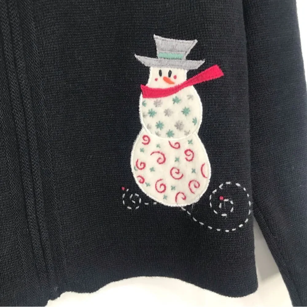 Woolrich black knit