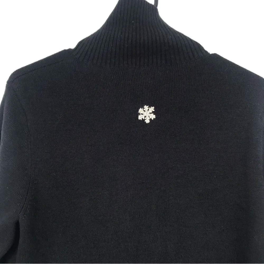 Woolrich black knit
