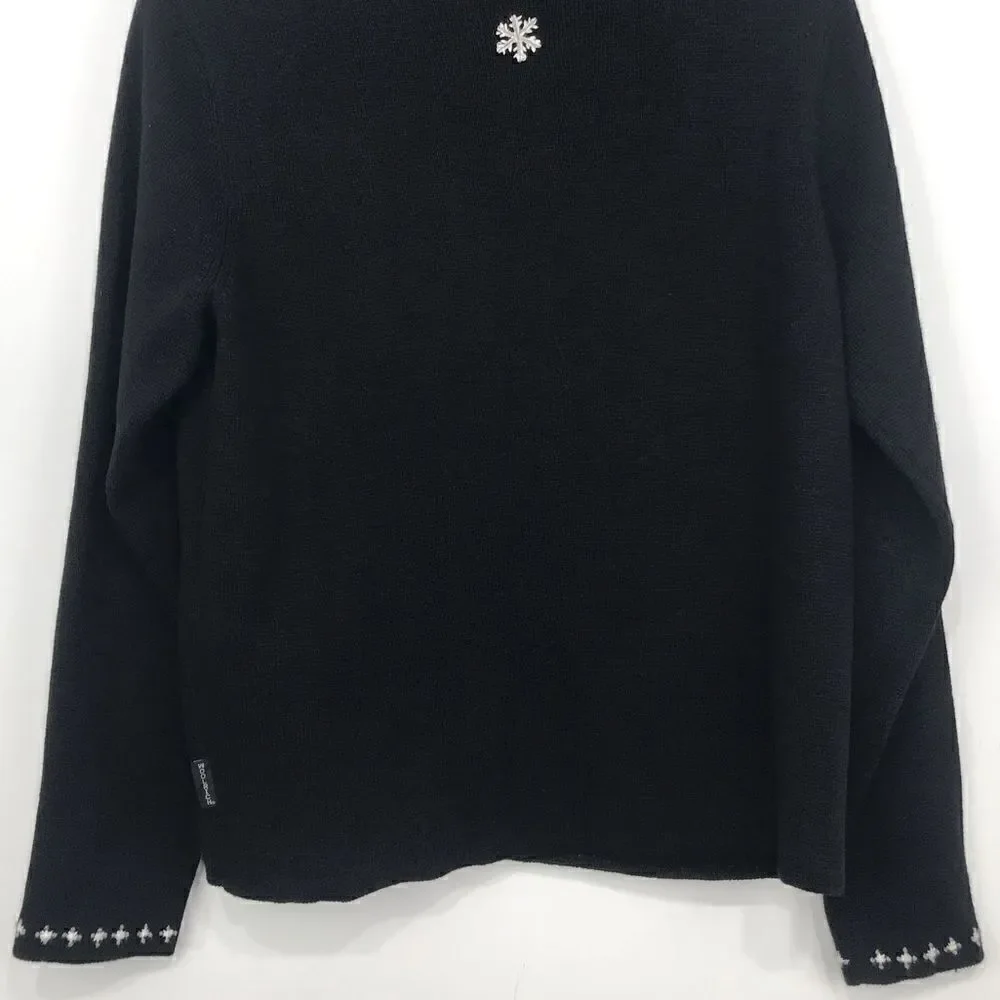 Woolrich black knit