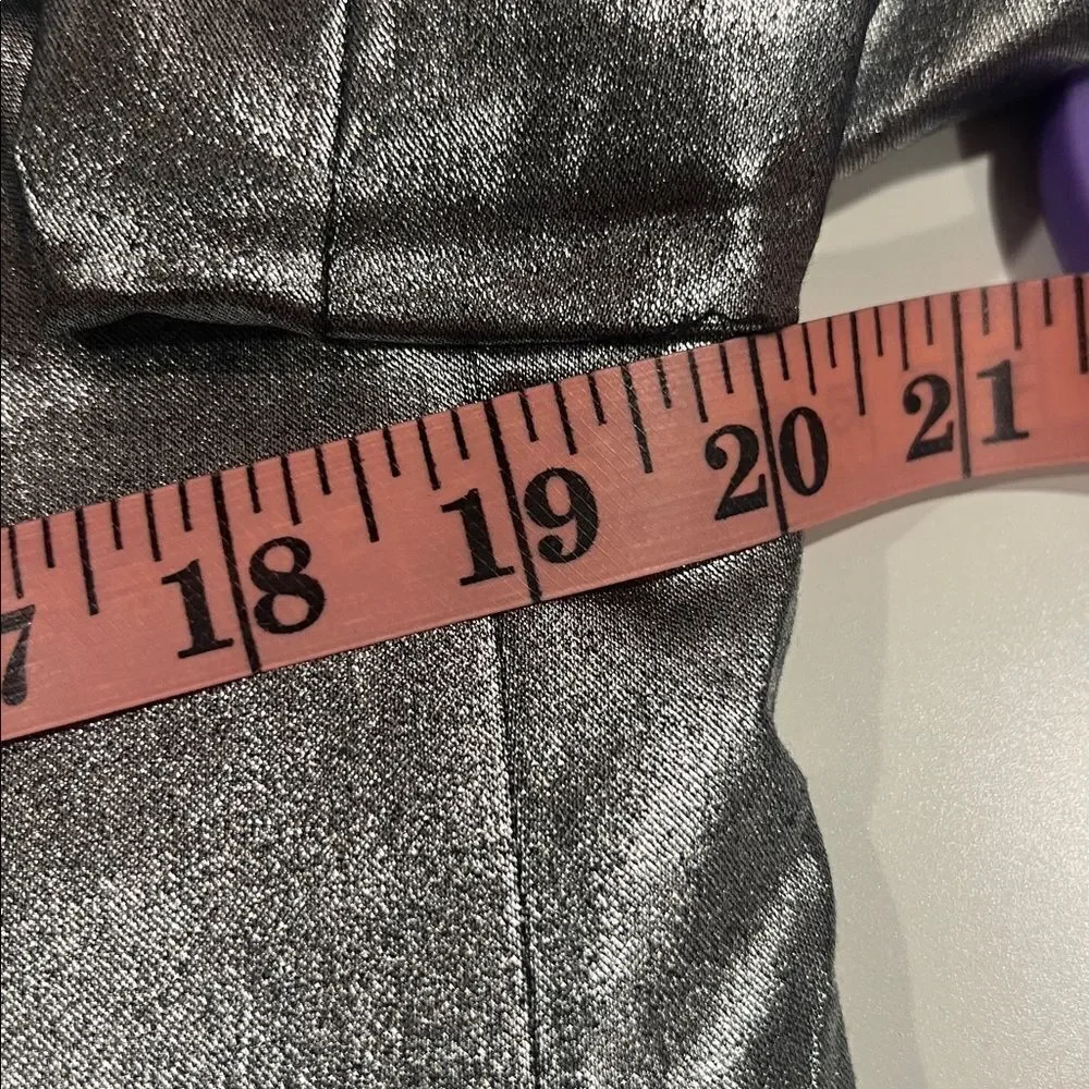 Angelino silver prom blazer 38 size