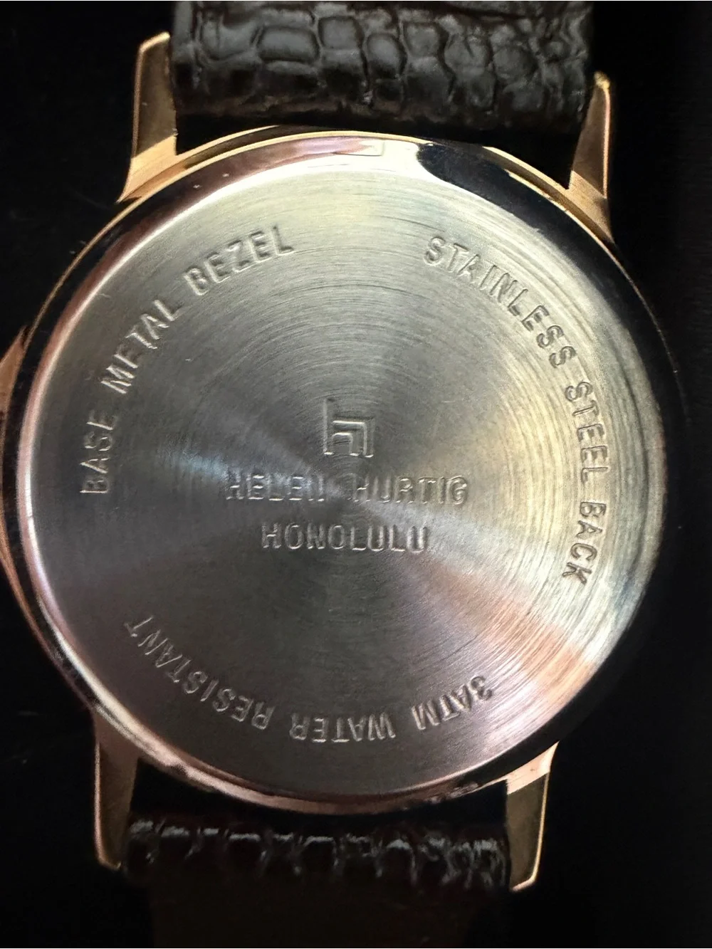 Vintage Bernard Hurtig 18th Hole Watch See Video