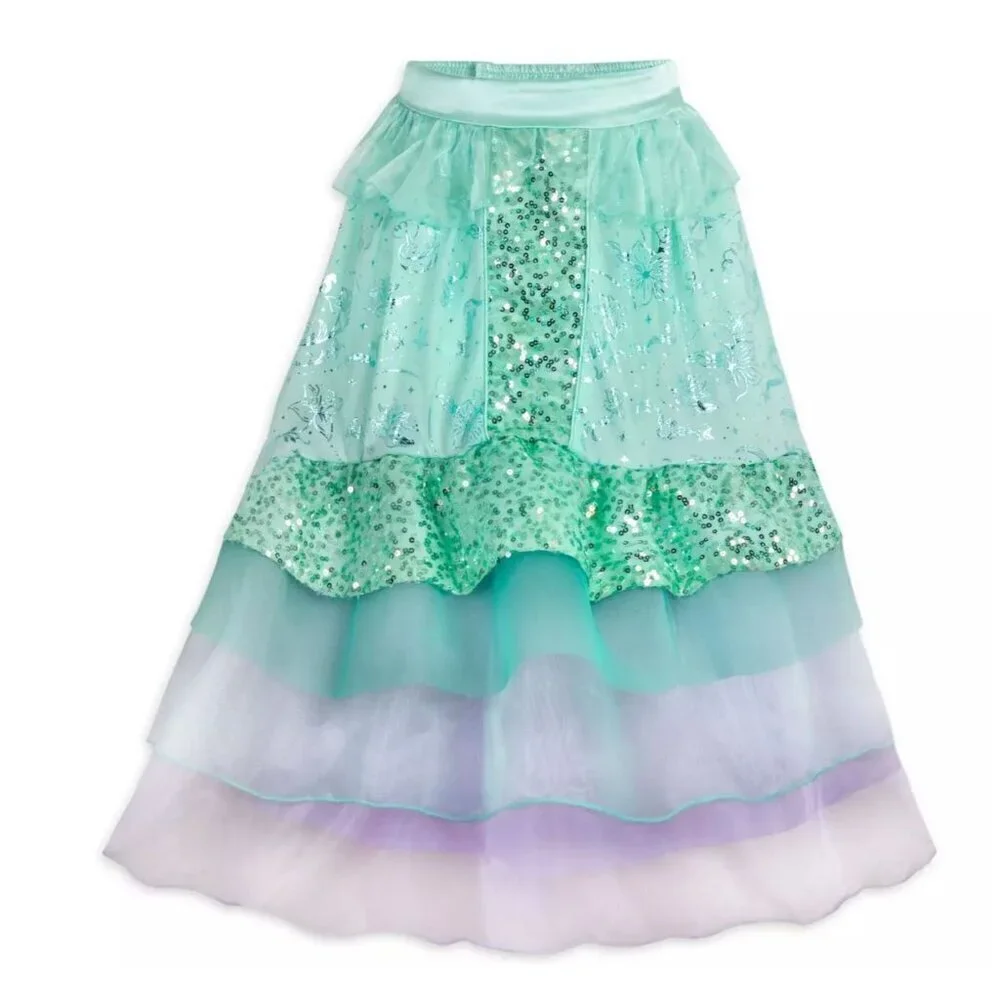 The Little Mermaid Adaptive Costume For Kids- Skirt Only Size 4