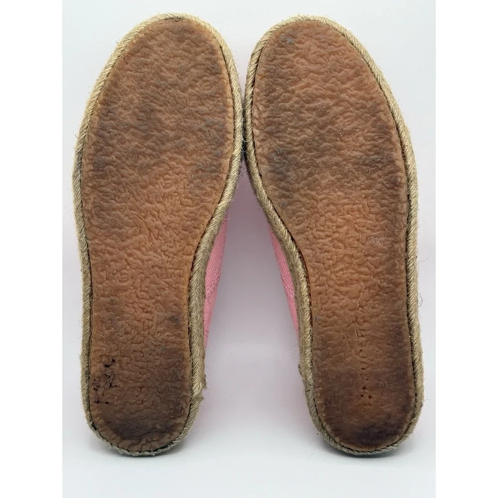 Superga Pink Canvas Platform Espadrille Sneakers Sz6‎ Cottage Core Granola