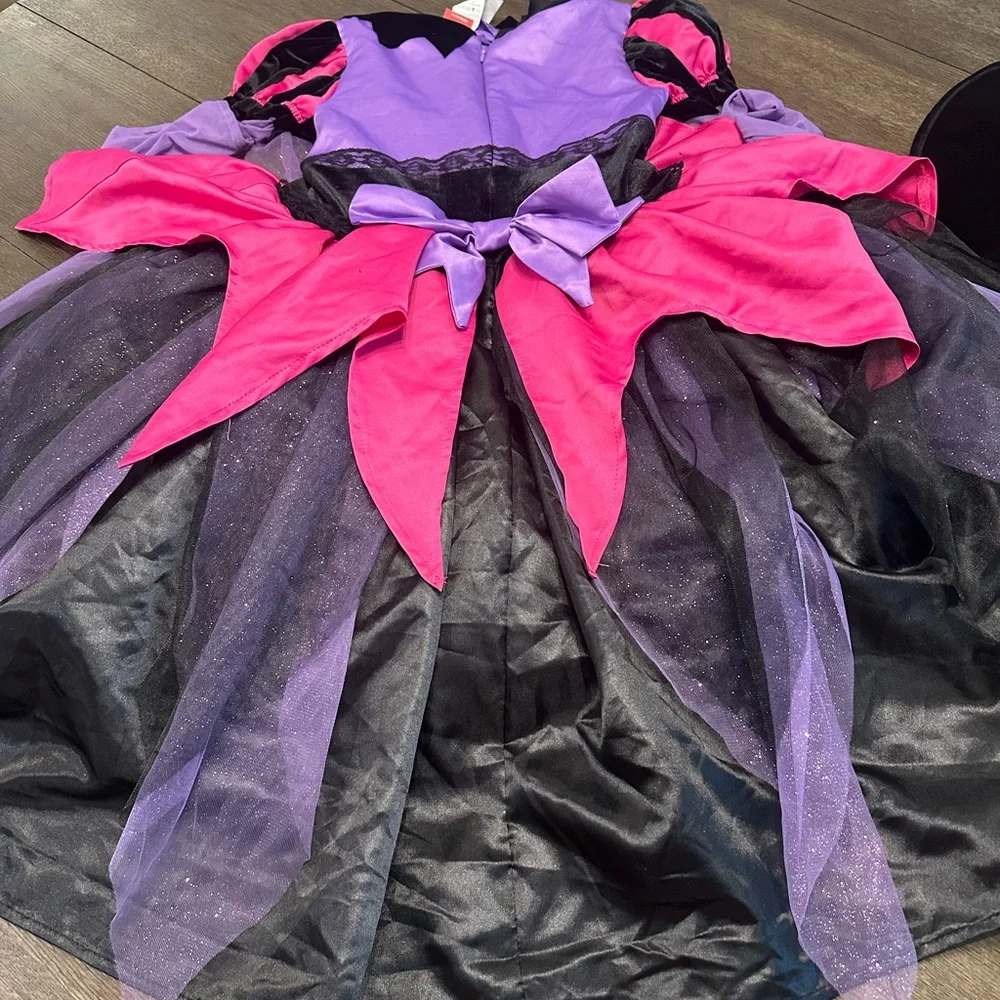 Disguise Witch Costume‎ - Fuchsia, Violet, and Black