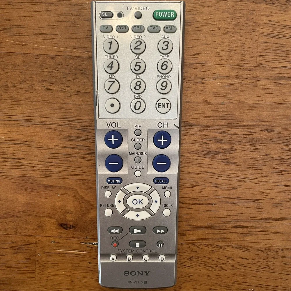 Sony rmvl710s device