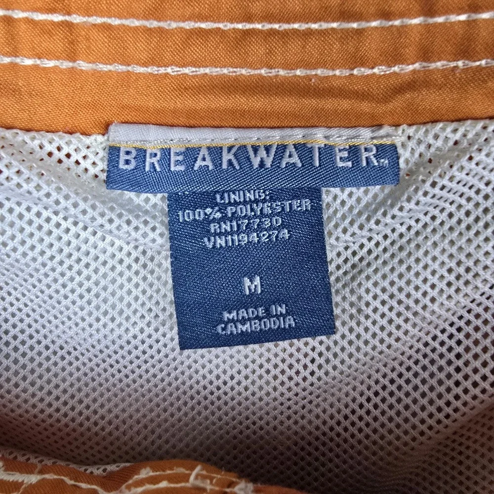 Breakwater Board Shorts‎ Mens Medium Floral Hawaiian Pattern Beach Pool Cruise