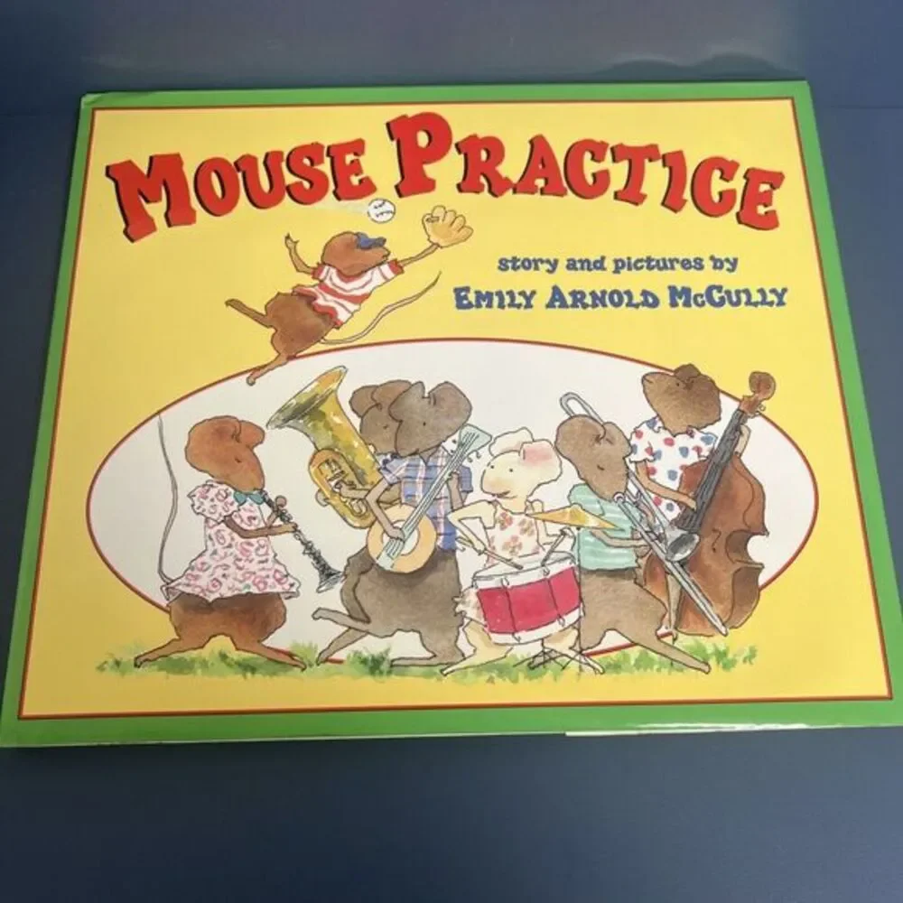 MOUSE PRACTICE By Emily Arnold Mccully - Hardcover *mint Condition* 1999 Rare‎