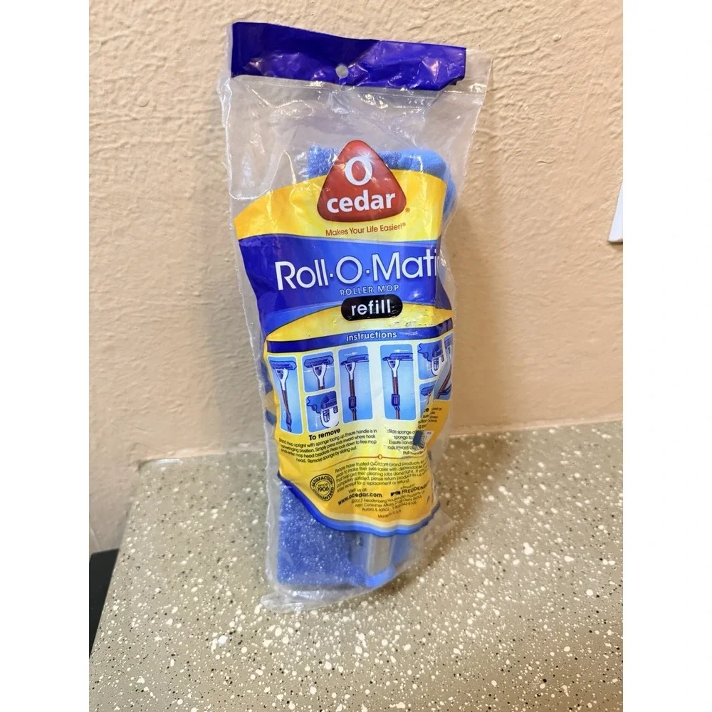 O‎ Cedar Roll-O-Matic Roller Mop Refill 8.5