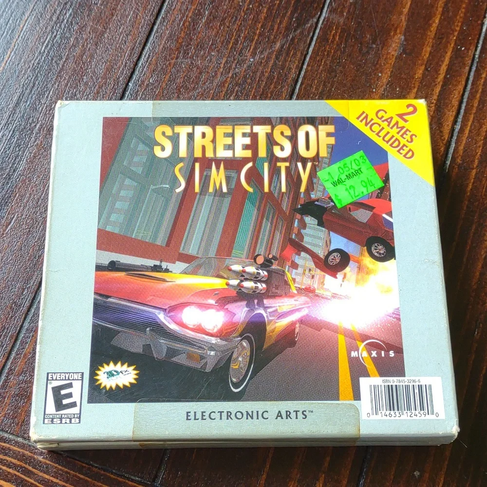 Vintage Retro Gaming SimCity 2000 & Streets of SimCity Combo Pack PC Game Sealed