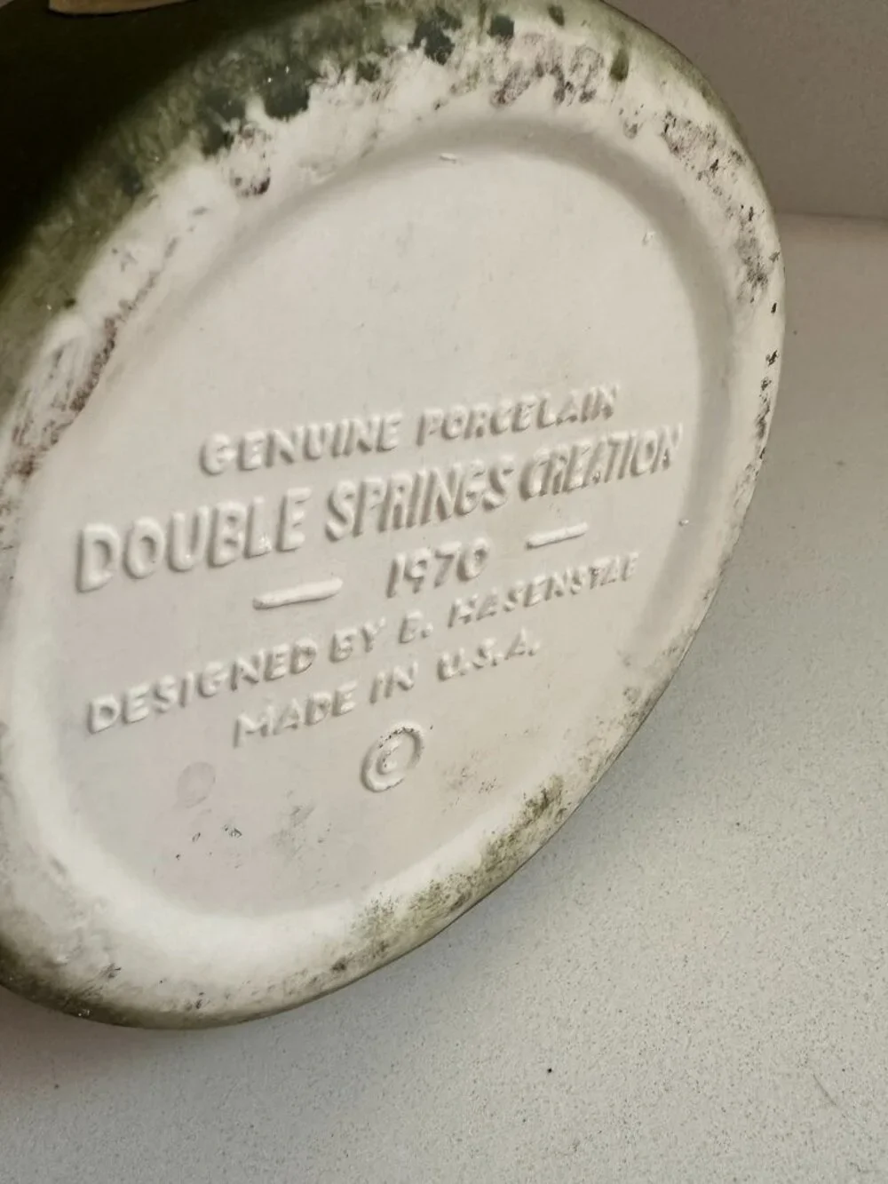 Vintage‎ The Duffer Whyte-Mackays Double Springs 1970 Golfer Decanter No Top