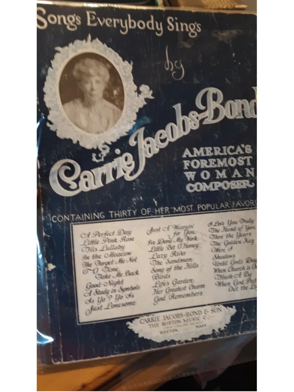 Carrie Jacobs-Bond & Son songs everybody