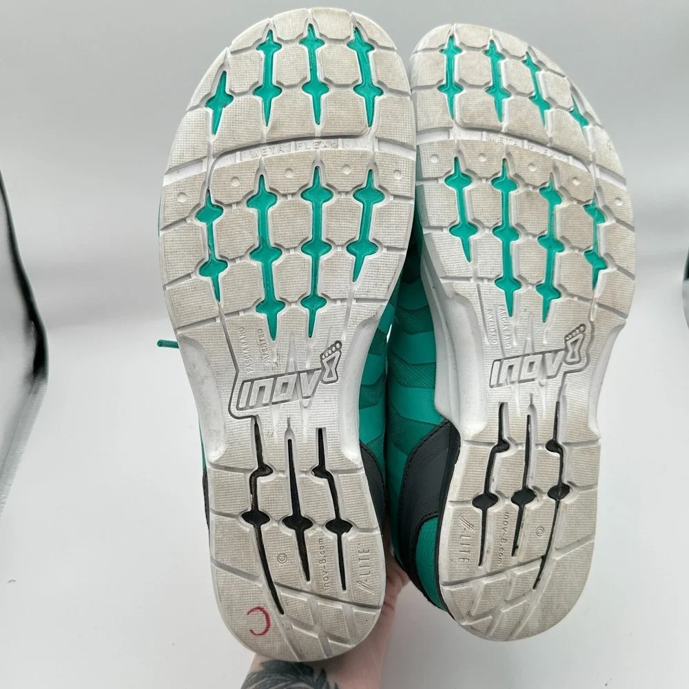 Inov-8 F-Lite 235 V2 Sneakers Mens 8 Blue‎ Rope Tec Training Running Marathon