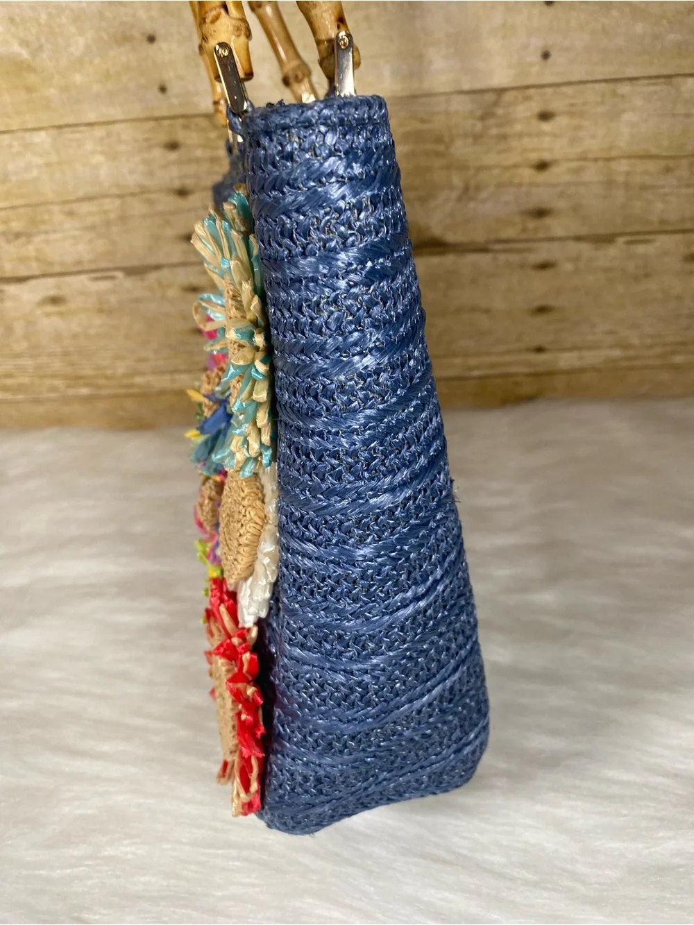 structured blue
