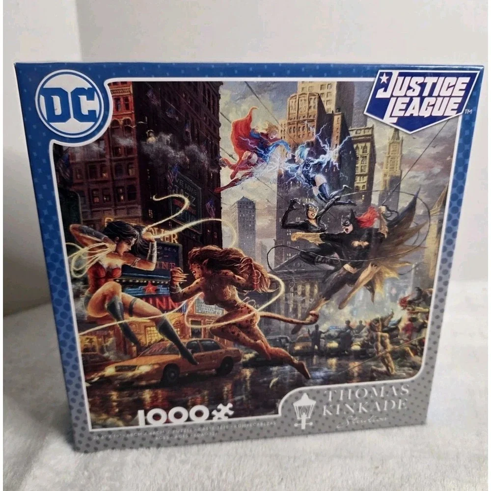 Puzzle DC Comics Justice League Women of DC by Thomas Kinkade 1000pcs. New
