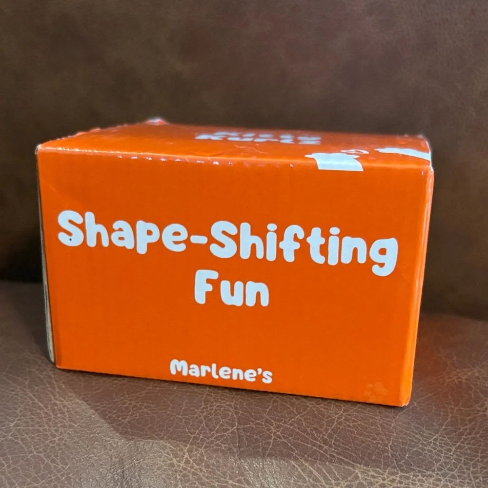 Shape-Shifting Cat Toy - Brown/Orange