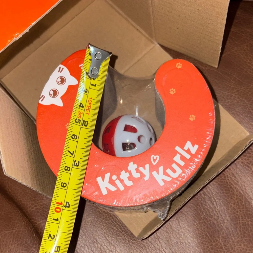 Shape-Shifting Cat Toy - Brown/Orange
