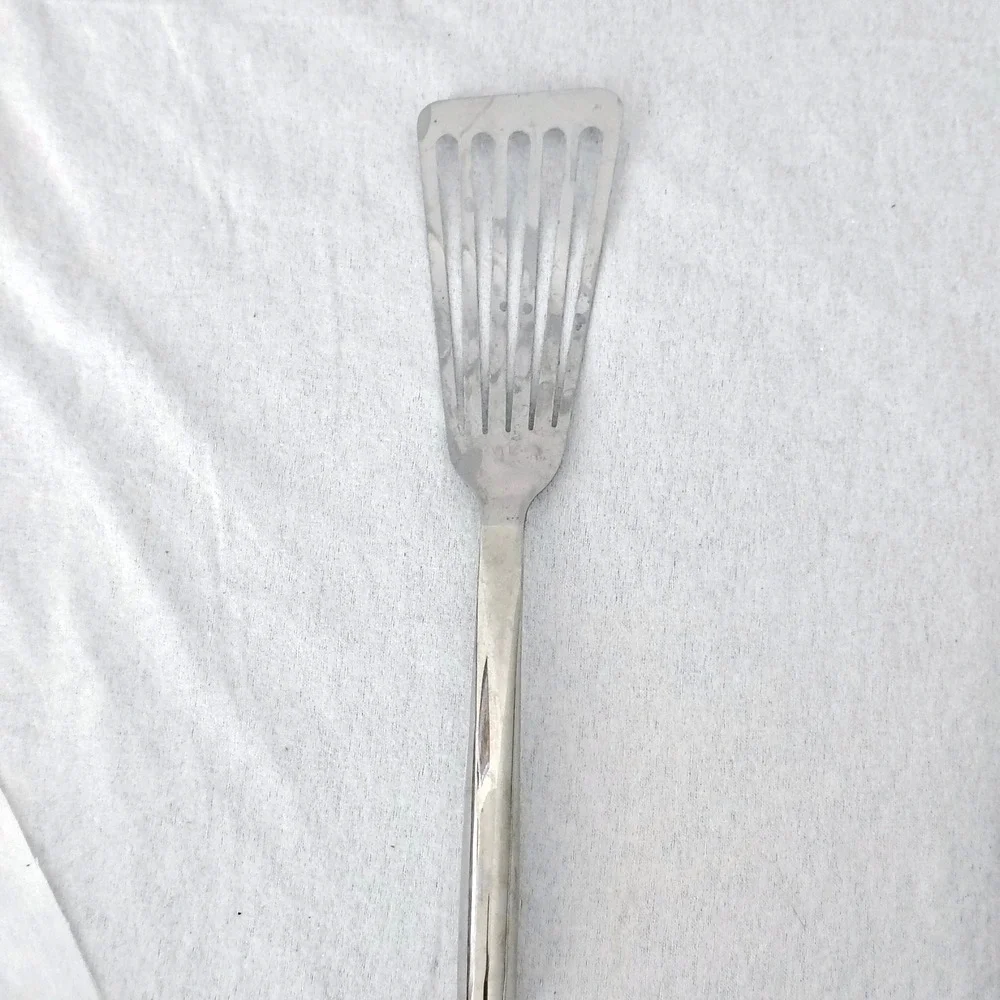 Williams Sonoma Slotted Stainless Steel Metal Fish Turner Spatula Flip Pancake
