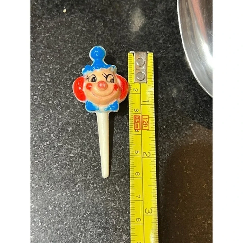 Vintage Wilton Derby Clown Cake Toppers /‎ Cupcake Picks /Party Decorations