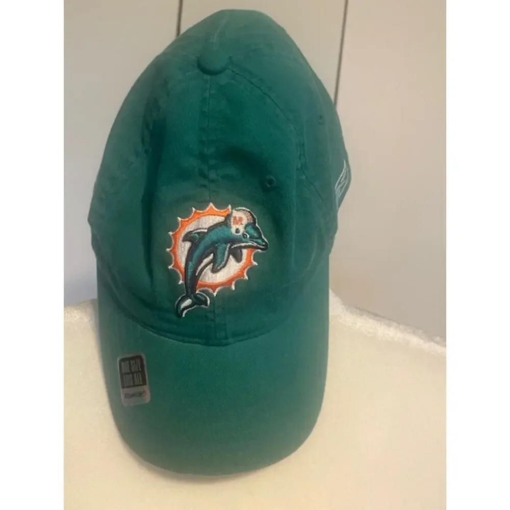 NFL Miami Dolphins Aqua Baseball Style Hat‎ NWT
