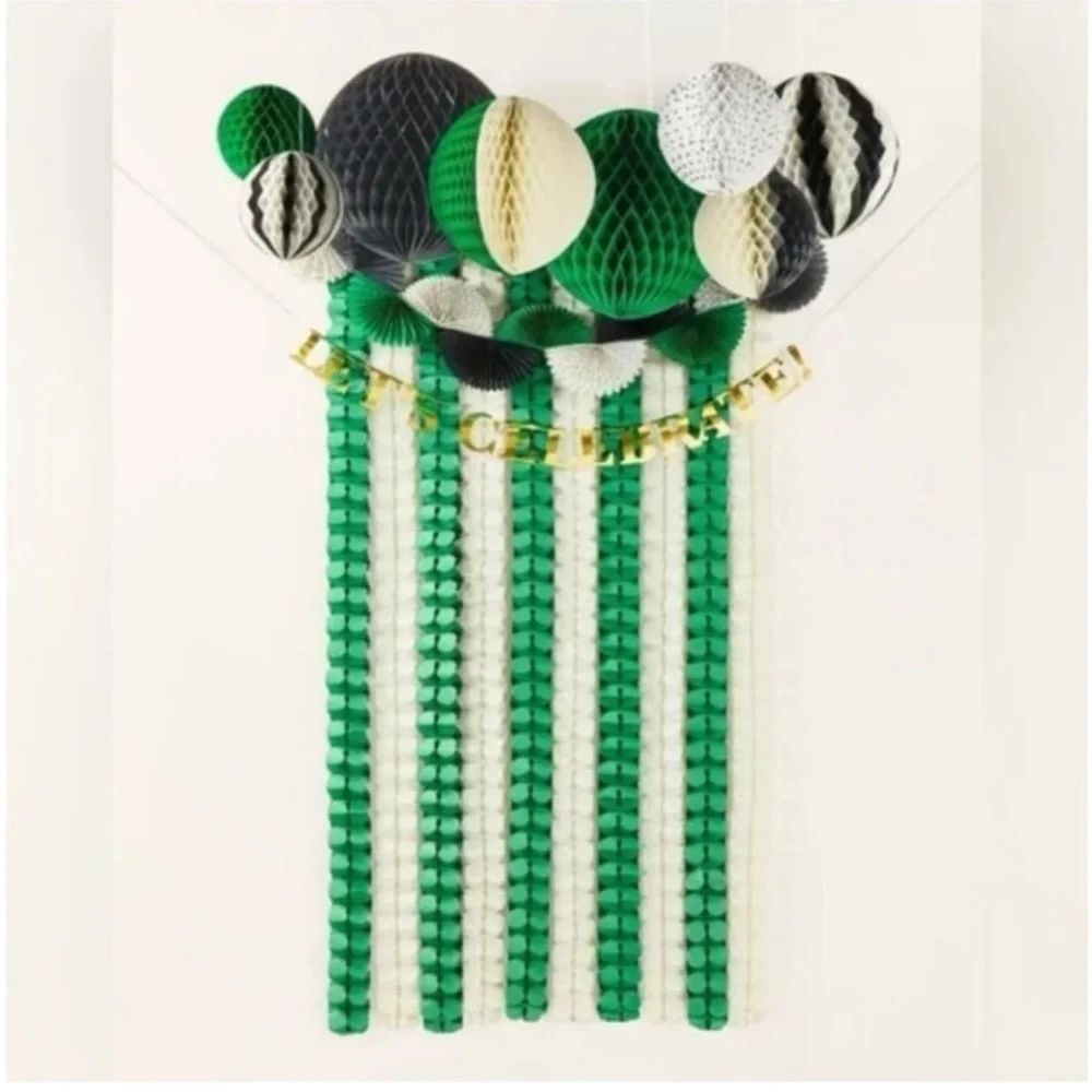Kate Spade x Target Party Decoration Kit Set Honeycombs Garland Banner NIB