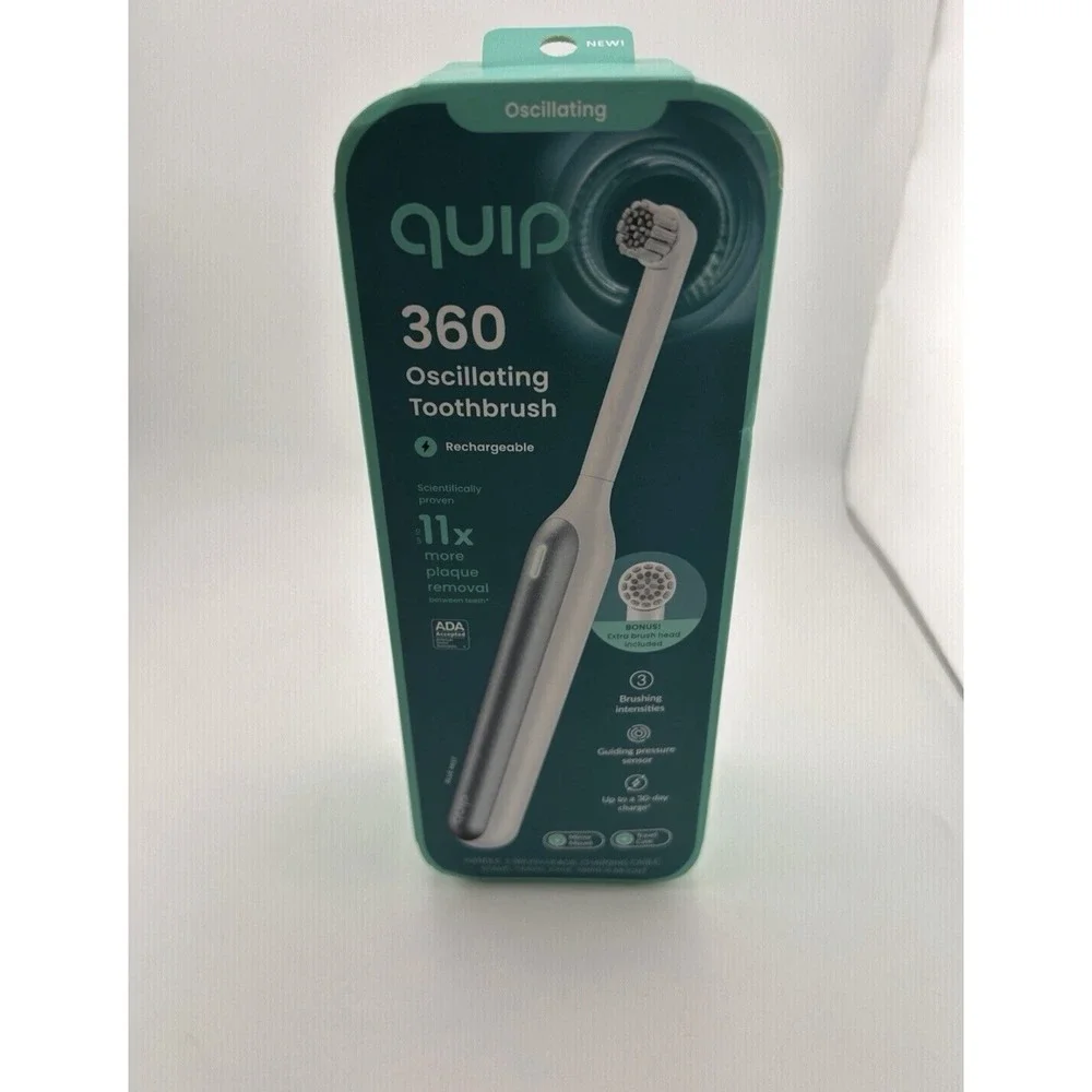 Quip Rev 360 Oscillating Rechargeable Electric Toothbrush