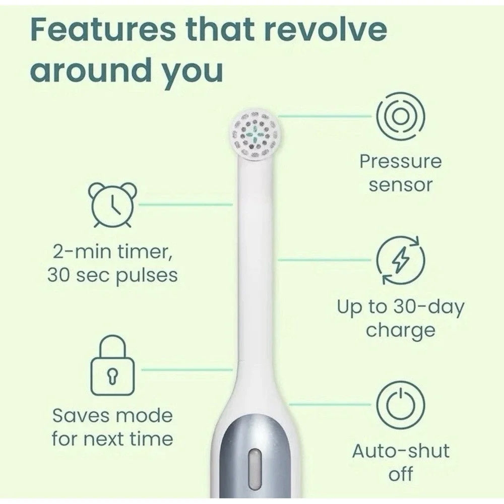 Quip Rev 360 Oscillating Rechargeable Electric Toothbrush