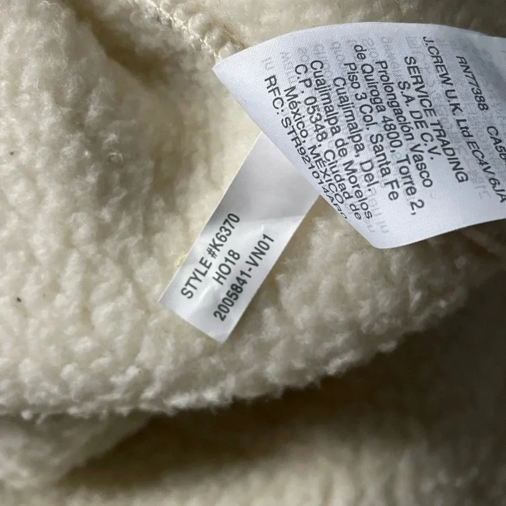 J. Crew Polartec Fleece Half-zip Pullover Jacket nbnn