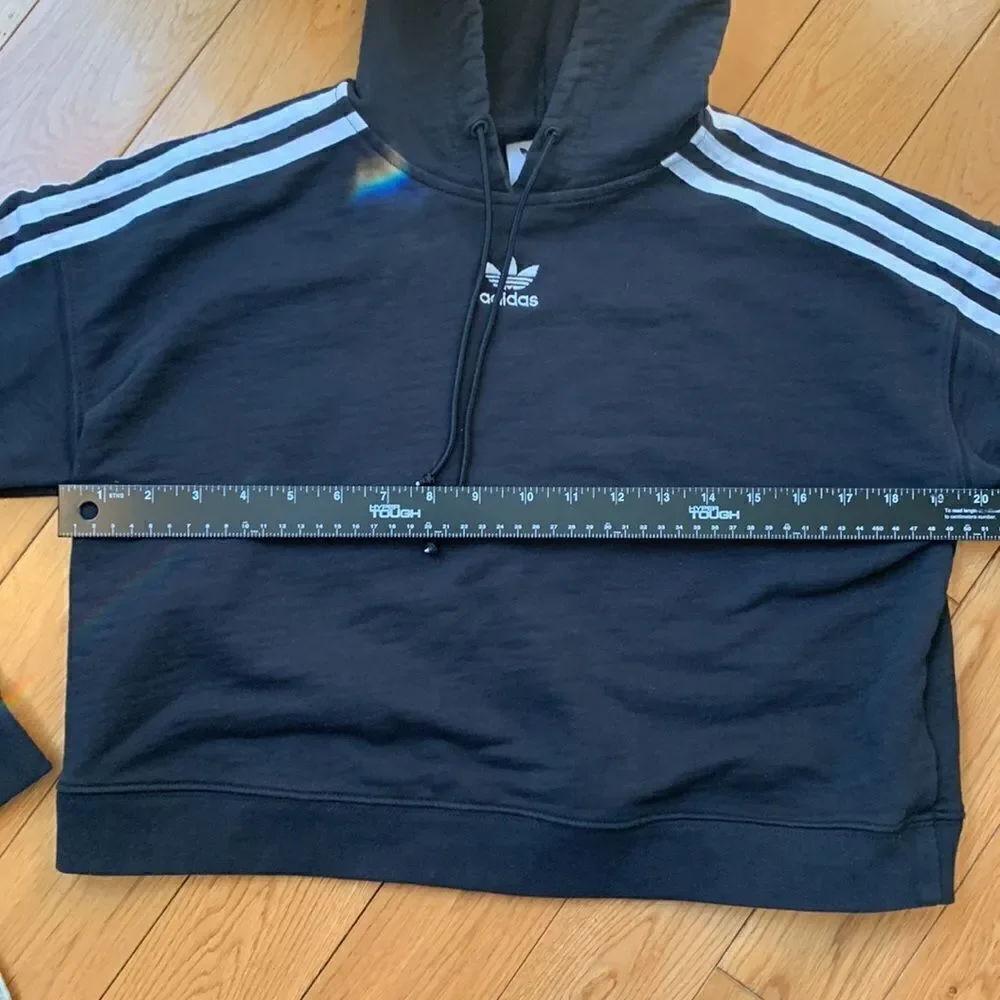 adidas crop hooded