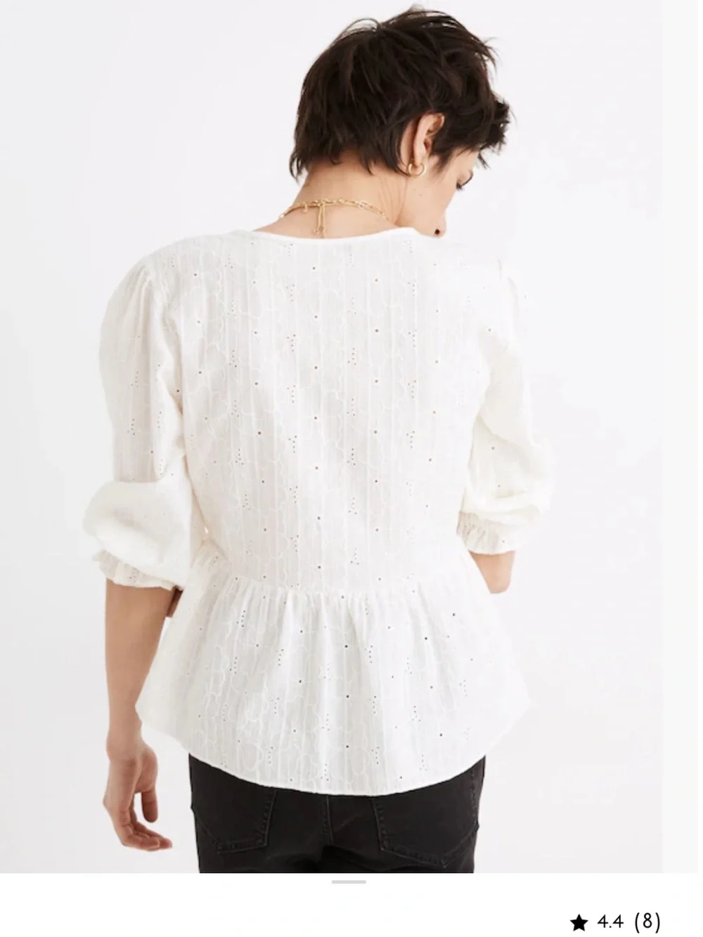 Madewell lightweight white