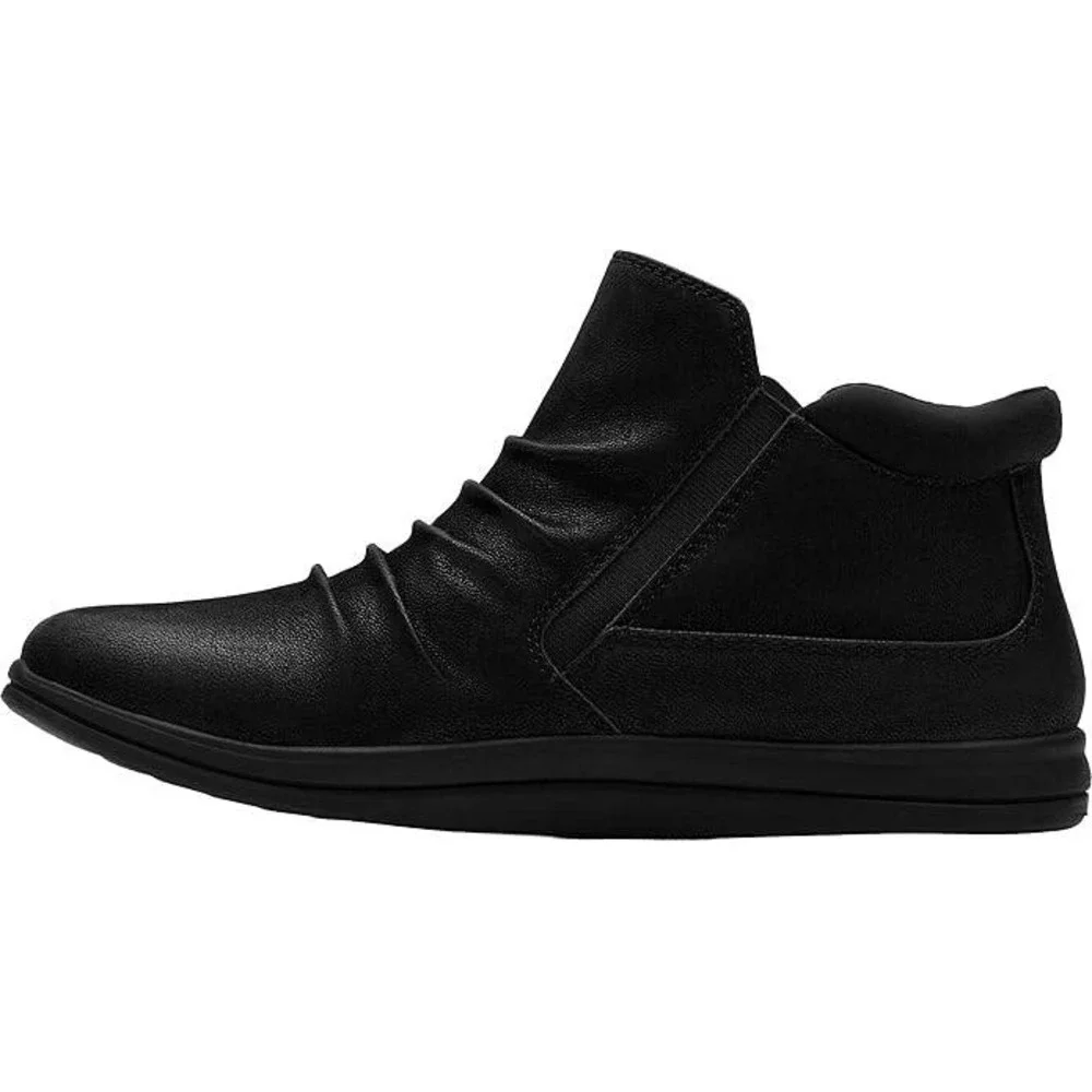 Clarks Cloudsteppers Breeze Path Black Ankle Boots Womens Size 6 Zipper Booties